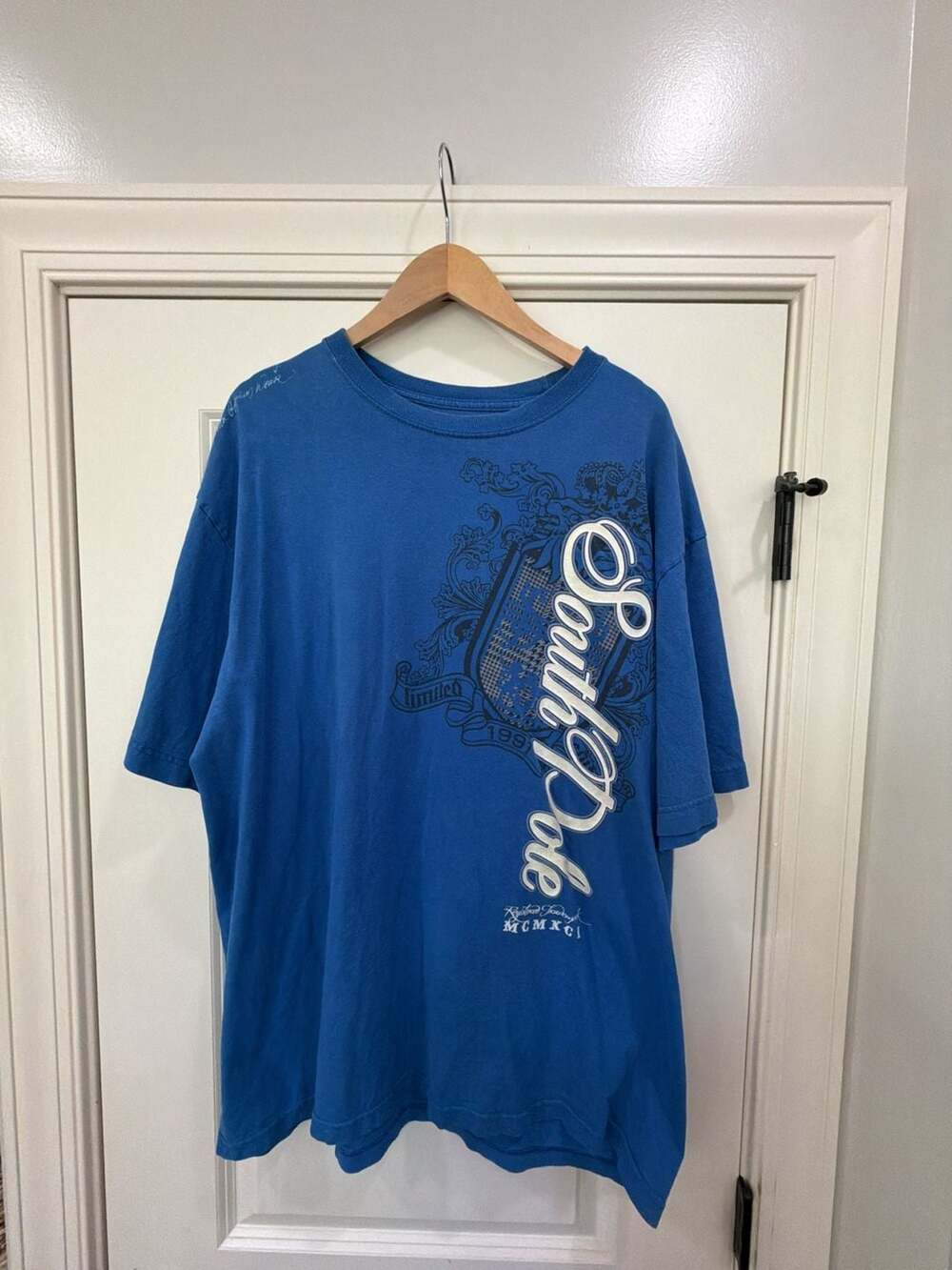 Vintage Southpole Graphic T-Shirt Blue